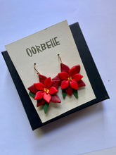 Load image into Gallery viewer, Poinsettia dangle
