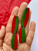 Load image into Gallery viewer, Santa’s surfboard | red+green
