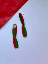 Load image into Gallery viewer, Santa’s surfboard | red+green
