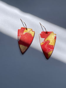 The Arrowhead | red + gold